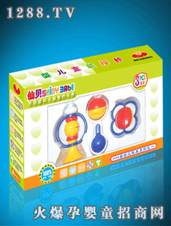 仙貝三件套盒裝搖鈴XB9803