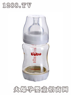 樂(lè)兒寶防吐奶奶瓶(150毫升 寬口徑)BP623 PPSU
