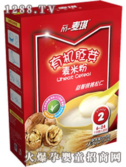 M-麥琪益智核桃松仁-有機(jī)胚芽米粉