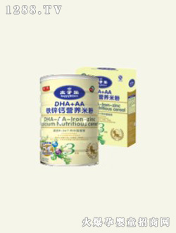 太子樂DHA+AA鐵鋅鈣營養(yǎng)米粉(3階段)