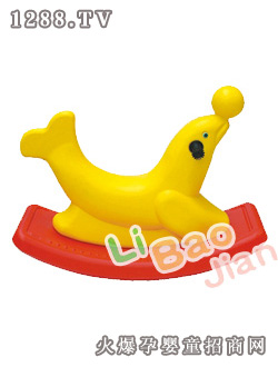 麗寶健海獅搖馬扭扭車(chē)