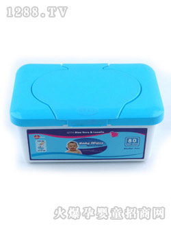 MONTH盒裝嬰兒濕巾80片