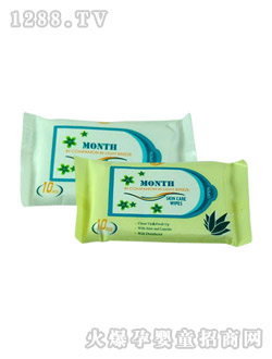 MONTH柔膚消毒濕巾10片