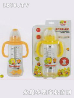 葫蘆奶瓶+握把300ml