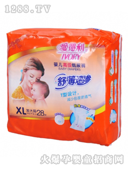 舒薄速滲嬰兒高級紙尿褲XL28