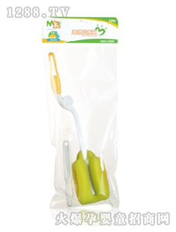 媽媽易海綿頭奶瓶套刷