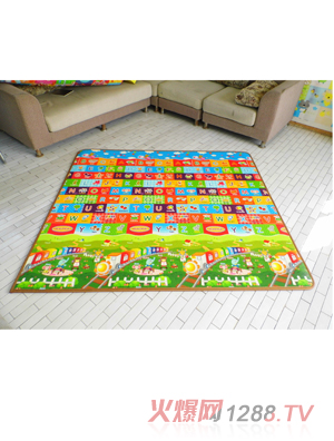 美龍字母動物兒童坐墊