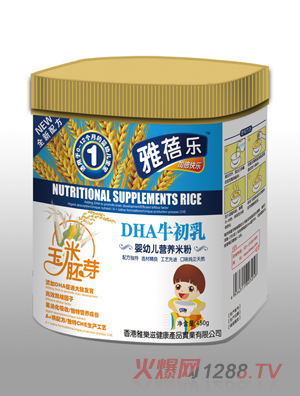 雅蓓樂(lè)DHA牛初乳嬰幼兒營(yíng)養(yǎng)配方米粉