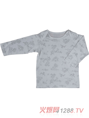 卓兒全棉單面印花套頭衣（信封領）