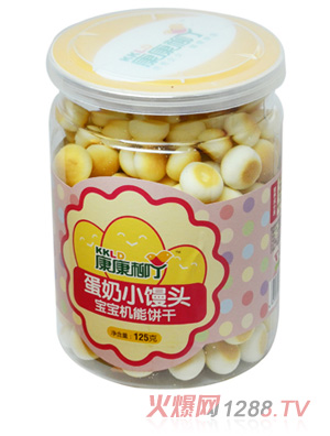 康康柳丁蛋奶小饅頭寶寶機(jī)能餅干