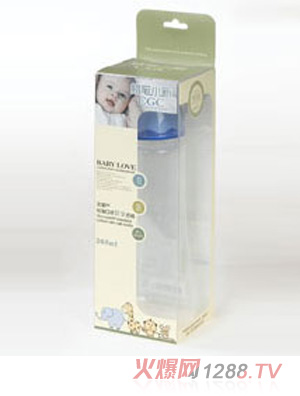 蠟筆小新PP標(biāo)準(zhǔn)口徑自動260ml奶瓶