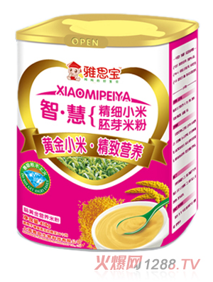 雅思寶智慧精細小米胚芽米粉腦黃金米粉