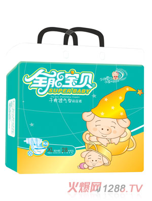 全能寶貝大包干爽透氣紙尿褲XL碼28片