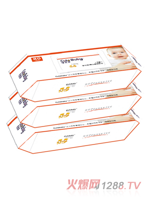 可愛(ài)多嬰兒口手木糖醇濕巾三連蓋裝