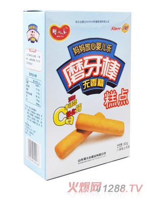 嬰兒樂(lè)強(qiáng)化鈣磨牙棒80g