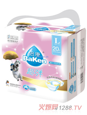 倍康超彈嬰兒紙尿褲L碼