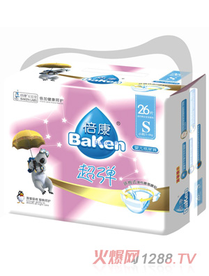 倍康超彈嬰兒紙尿褲S碼