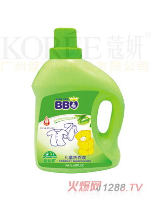 娃娃愛橄欖滋潤(rùn)純天然兒童洗衣液