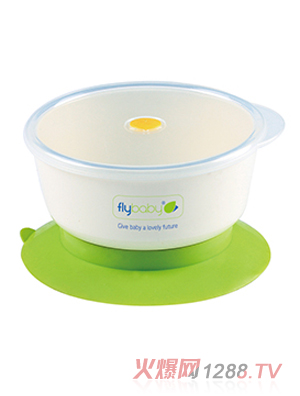 飛樂比帶勺吸盤碗