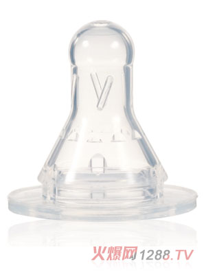 小土豆液體矽膠標(biāo)準(zhǔn)口徑2只卡頭奶嘴FN803-2