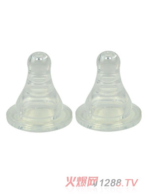 頑皮熊標(biāo)口硅膠奶嘴兩個(gè)裝