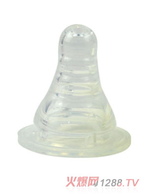 頑皮熊標(biāo)口硅膠奶嘴一個裝