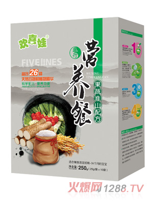 歡喜娃果蔬淮山配方營養(yǎng)餐
