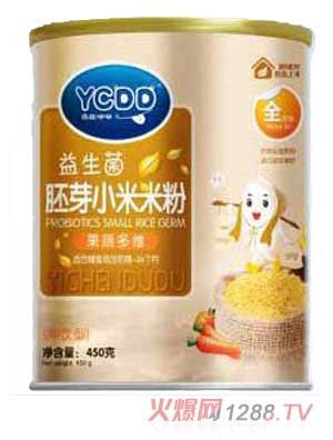 逸臣嘟嘟果蔬多維益生菌胚芽小米米粉