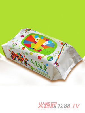 佑倍韓國進(jìn)口嬰兒濕巾78片