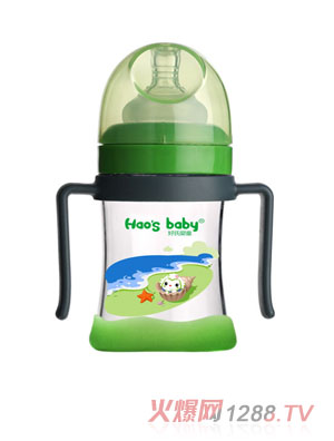 好氏嬰童海螺印花灰色雙柄奶瓶（?。?><div
                                                class=