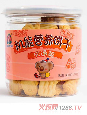 威爾頓100G膠罐機(jī)能餅干（交通篇）