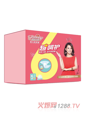 超級(jí)寶貝超呵護(hù)嬰兒紙尿褲XL碼18片