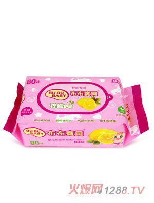 布布寶貝嬰兒豪華版護(hù)膚柔濕巾(無蓋)