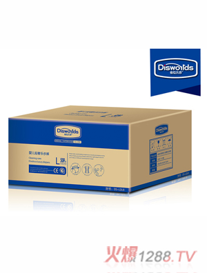 迪世樂(lè)園嬰兒輕奢紙尿褲L 50片整箱