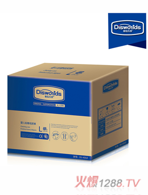 迪世樂(lè)園嬰兒輕奢紙尿褲L 48片整箱