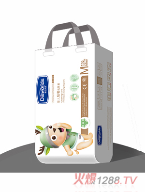 迪世樂(lè)園嬰兒輕奢紙尿褲M(mǎn) 52片