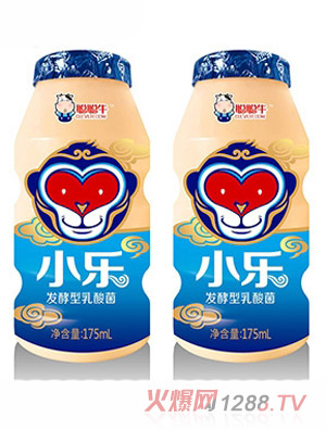 聰聰牛小樂(lè)發(fā)酵型乳酸菌175ml藍(lán)色