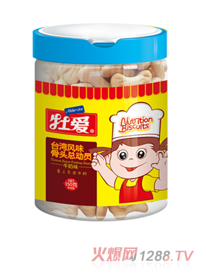 牡愛臺灣風味骨頭總動員-牛奶味