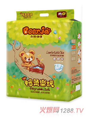 小熊佳佳嬰兒紙尿褲M(mǎn)碼