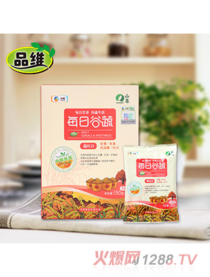 品維每日谷蔬盒裝（150克，蘊紅日）