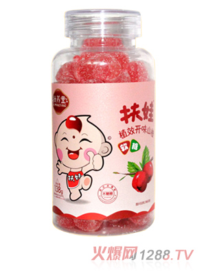 扶娃植效開味山楂軟糖