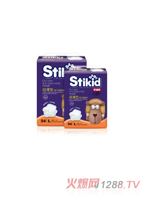 史迪奇極薄紙尿片L54