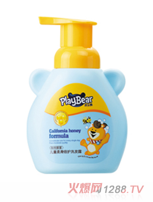 皮樂熊兒童柔滑倍護(hù)洗發(fā)露