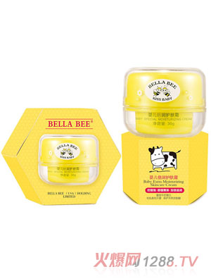 貝拉小蜜蜂嬰兒倍潤(rùn)護(hù)膚霜