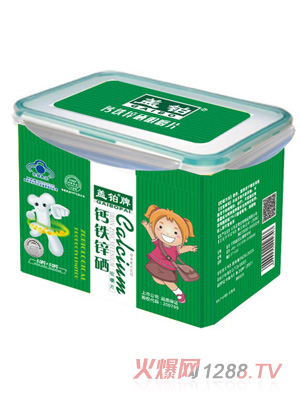 蓋鉑牌鈣鐵鋅硒咀嚼片