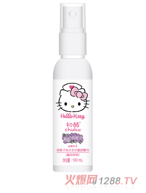 Hello Kitty初酷銀離子免洗手抗菌噴霧劑（植物萃?。?00ml