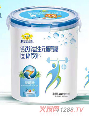 金盾愛(ài)嬰鈣鐵鋅益生元葡萄糖