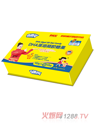 貝嬰可DHA藻油凝膠糖果