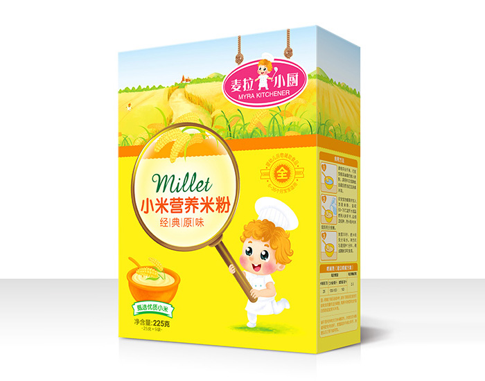 麥拉小廚-小米營(yíng)養(yǎng)米粉盒裝-經(jīng)典原味