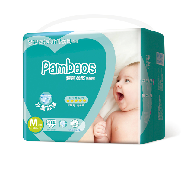 香港幫寶適超薄柔軟紙尿褲M(mǎn)